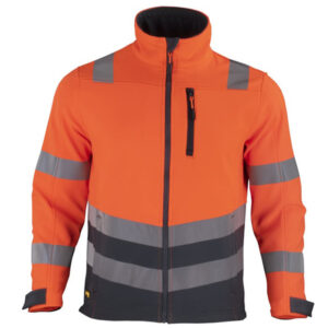 Chaqueta Softshell Alta Visibilidad HI-VIS Bordado Hombre 