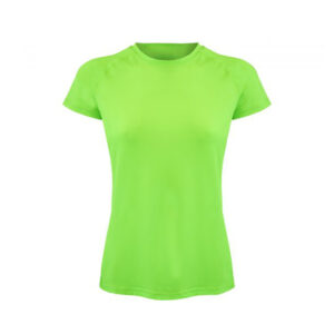 Polera Estampada Dry Fit Manga Corta Mujer 