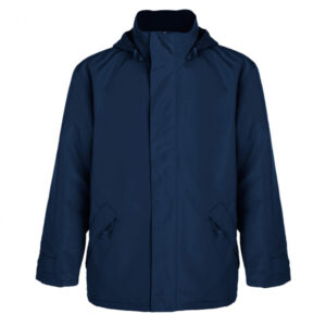 Parka Impermeable Bordada Niño Unisex 