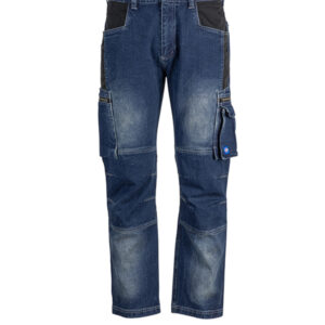 Jeans Cargo Denim Bordado Hombre 