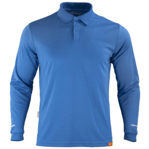Polera Dry Fit Pique Bordada Manga Larga Hombre 