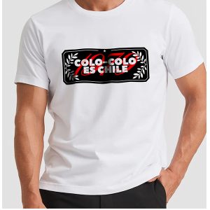 Polera Estampada Colo Colo Es Chile 